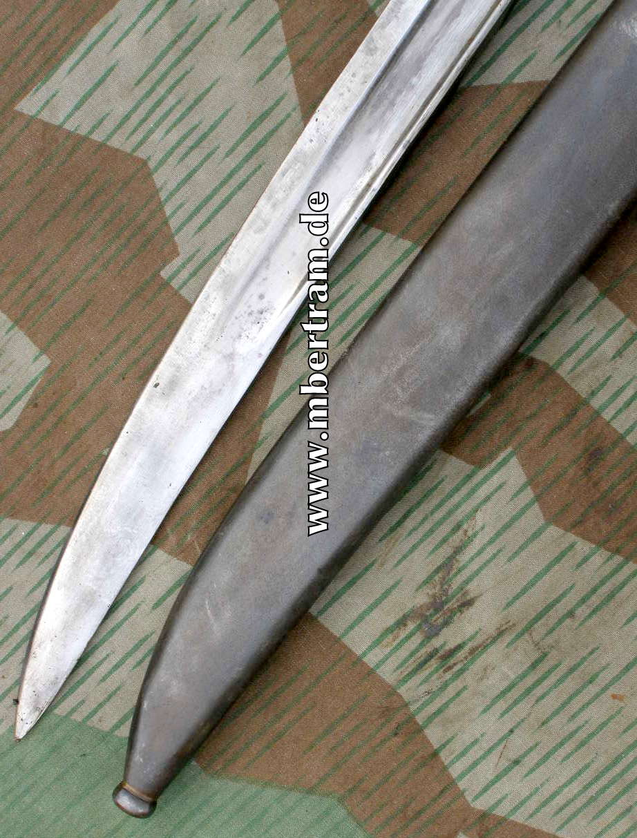 12544-3 Französisches Yatagan Bajonett Modell M 1842 mit Scheide