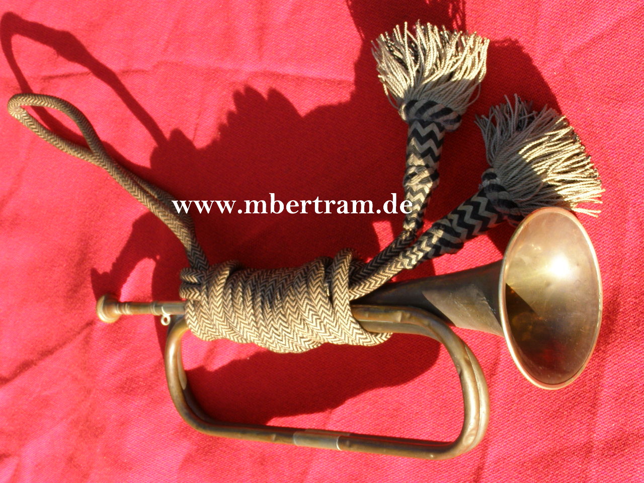 Preussische Signaltrompete " Alexander Mainz 1914"