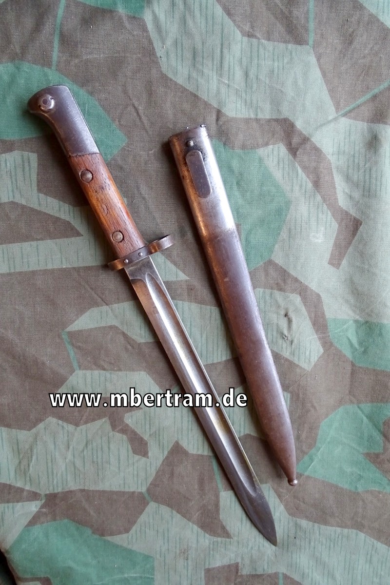 Tschechisches VZ 23 Bajonett - Lang mit Scheide. 