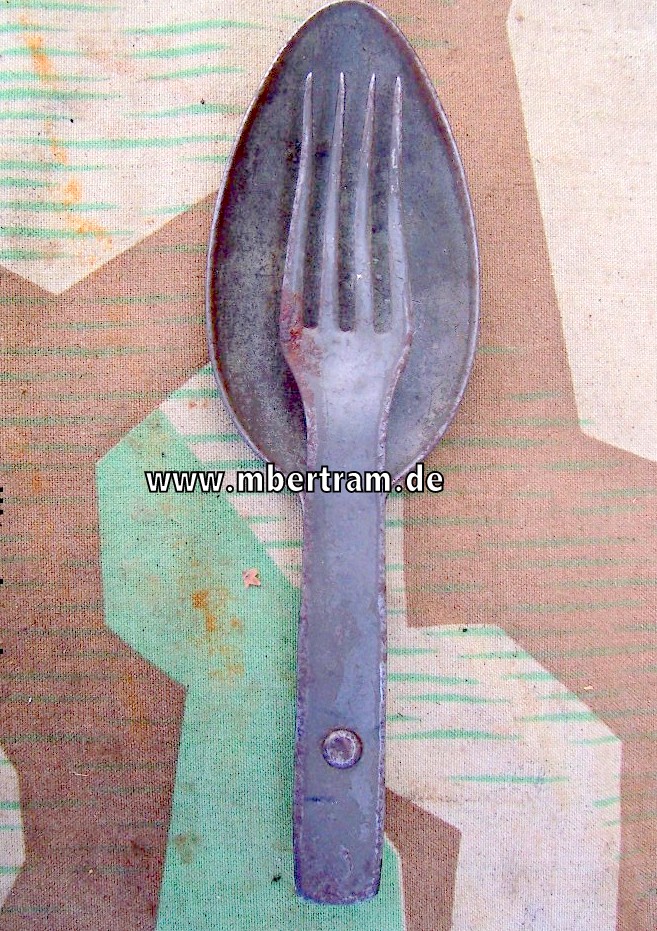 Erster Weltkrieg Essbesteck "Göffel " um 1918