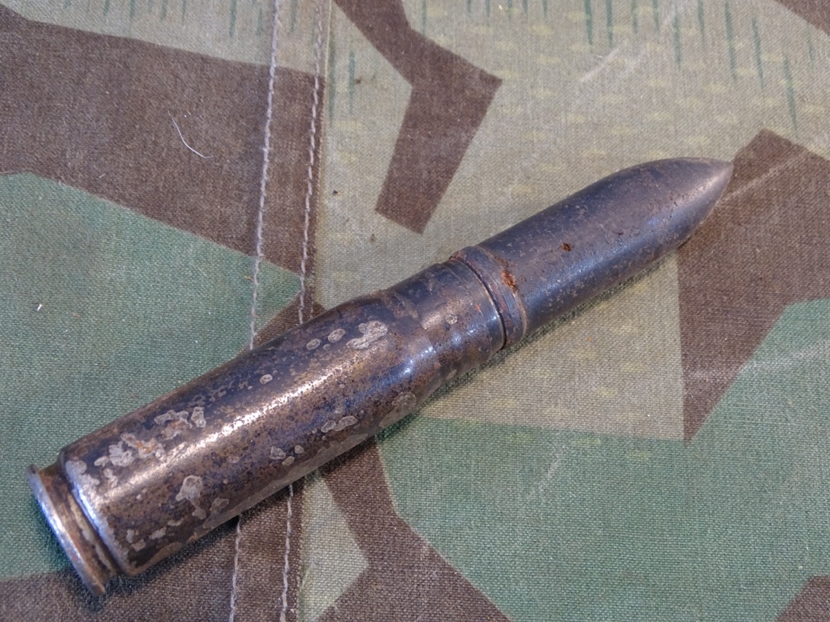 Deko-Patrone MG 151/20 , 20 mm Bordkanone, 1943, ME 109 und der Focke-Wulf 190