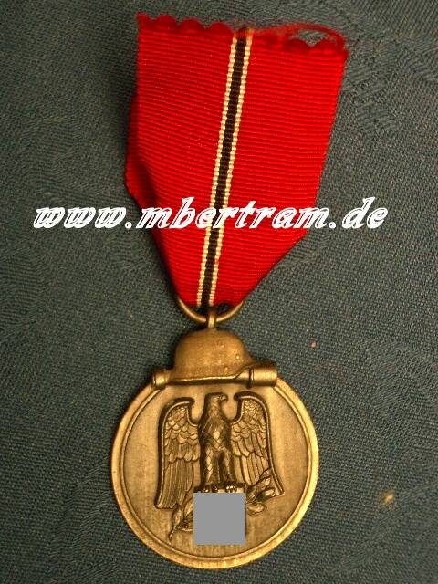 MEDAILLE WINTERSCHLACHT IM OSTEN 1941/42, MIT Hst.