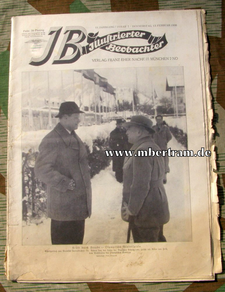 Illustrierter Beobachter, 11. Jahrgang, Folge 7, 13.02.1936