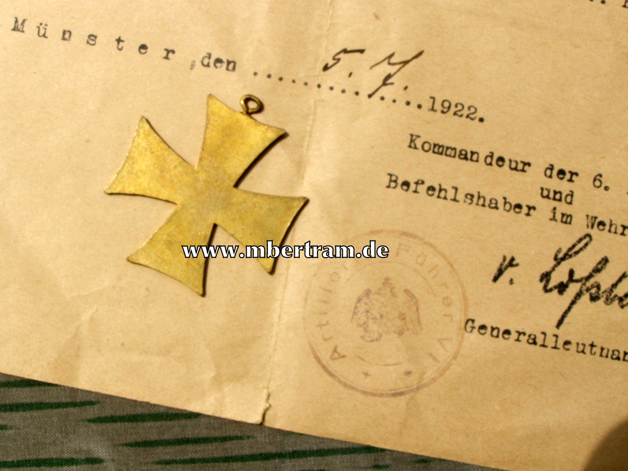 11560-8 Orden, Urkunden: Ehrendenkm. Landw. DA, Ehrenkr., Kyfh.