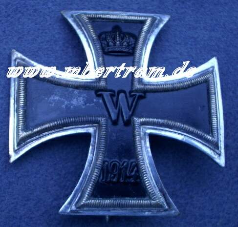 EISERNES KREUZ ERSTER KLASSE 1914, GEWÖLBT