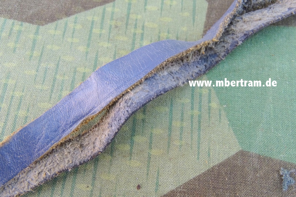Luftwaffe Faustriemen für Manschaften, techn. Dienst, 1. Gruppe, Kopf rosa/ silbern