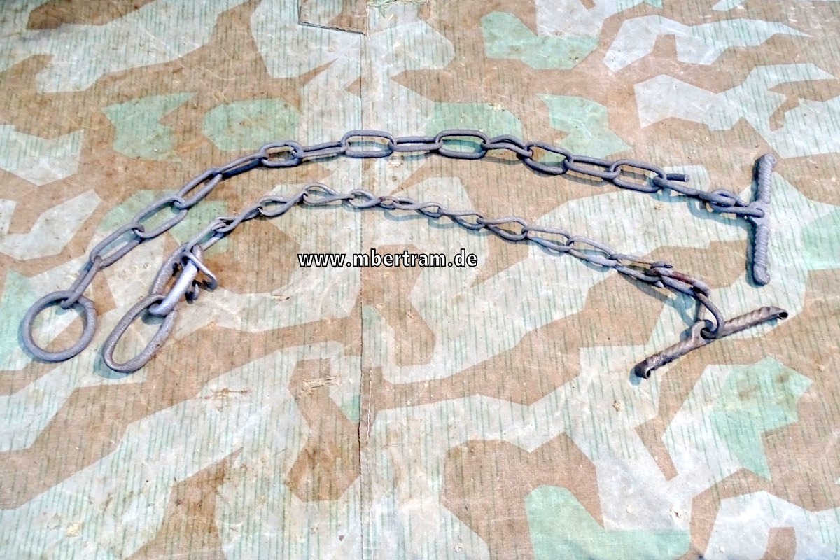Pärchen Ketten für Wehrmacht Sielengeschirr 25, 70/60cm