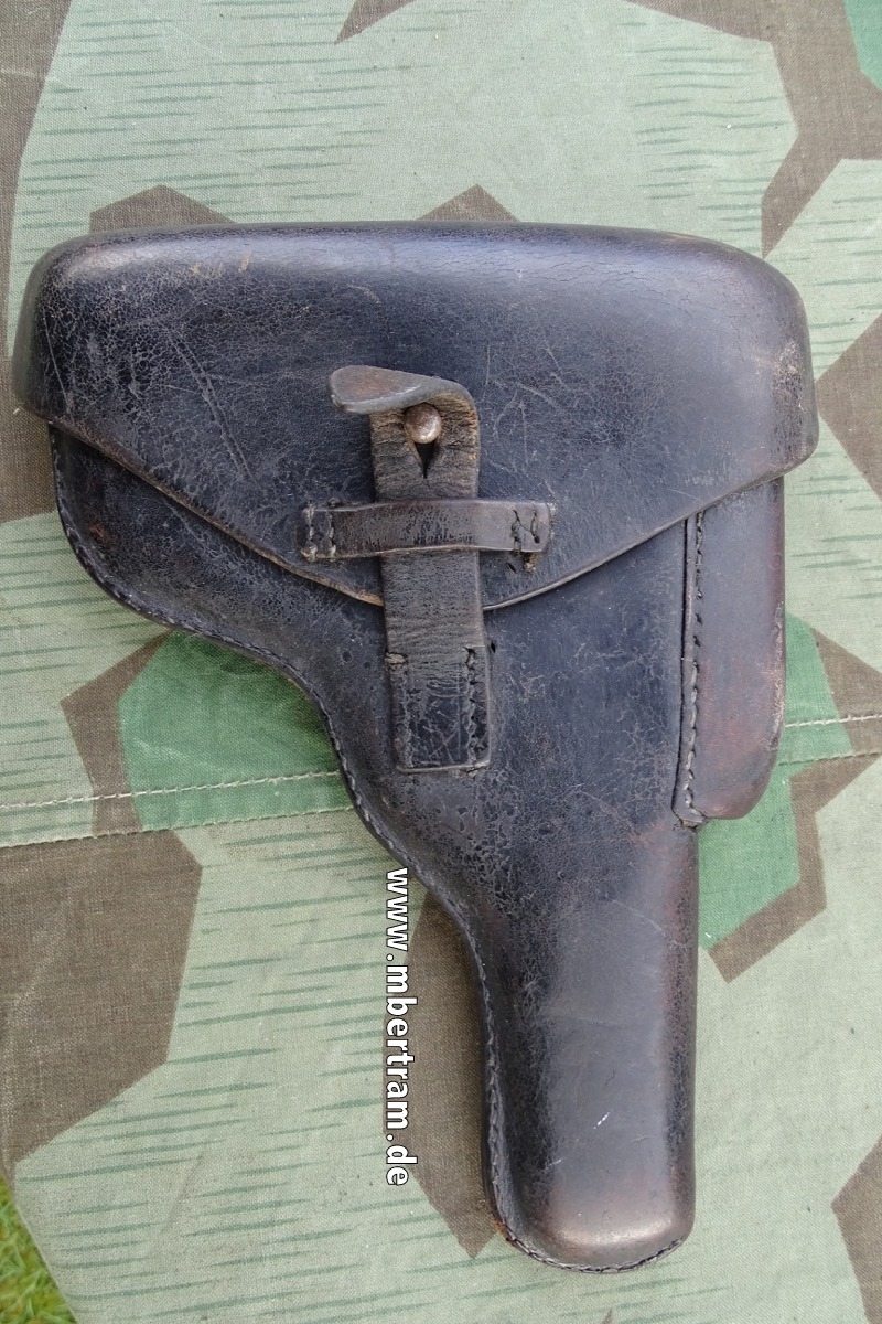 FN High Power Koffer Tasche, frühe Nachkriegsfertigung um 1952 Polizei NRW