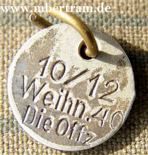 15.4.-31.12.1940, 10/12 Weihnachten, Die Offiziere