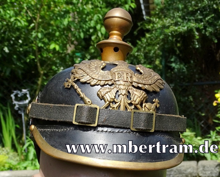 Preußen Pickelhaube Manschaften Artillerie um 1910