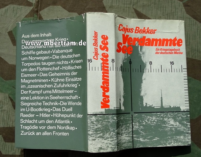 Bekker, Cajus: Verdammte See -1971, 392 S. m. Karten und Abb.