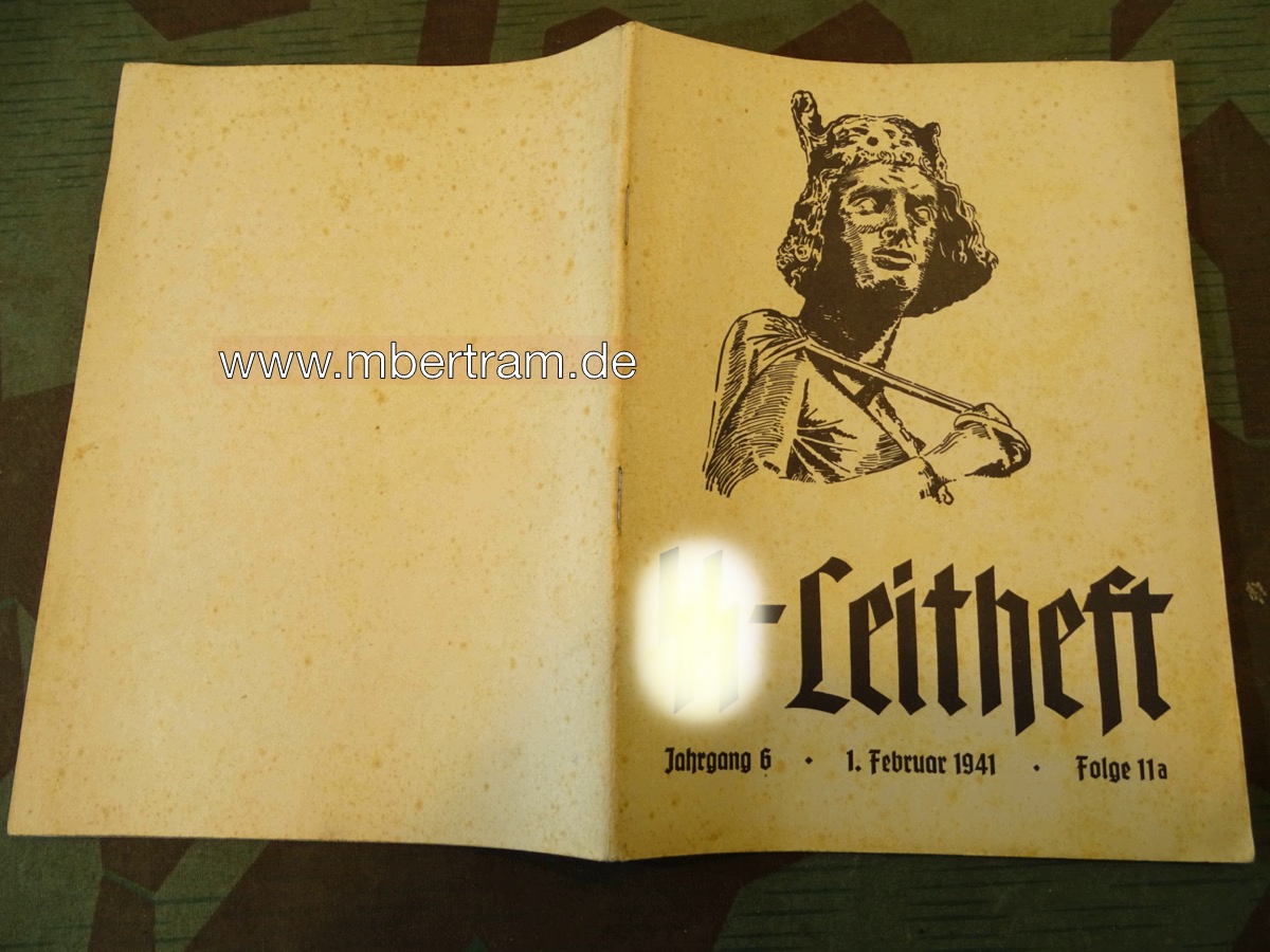 20993-1 Der Reichsführer SS: SS Germanische Leithefte, Jahrgang 6, Folge 11a, 1941 SELTEN!!