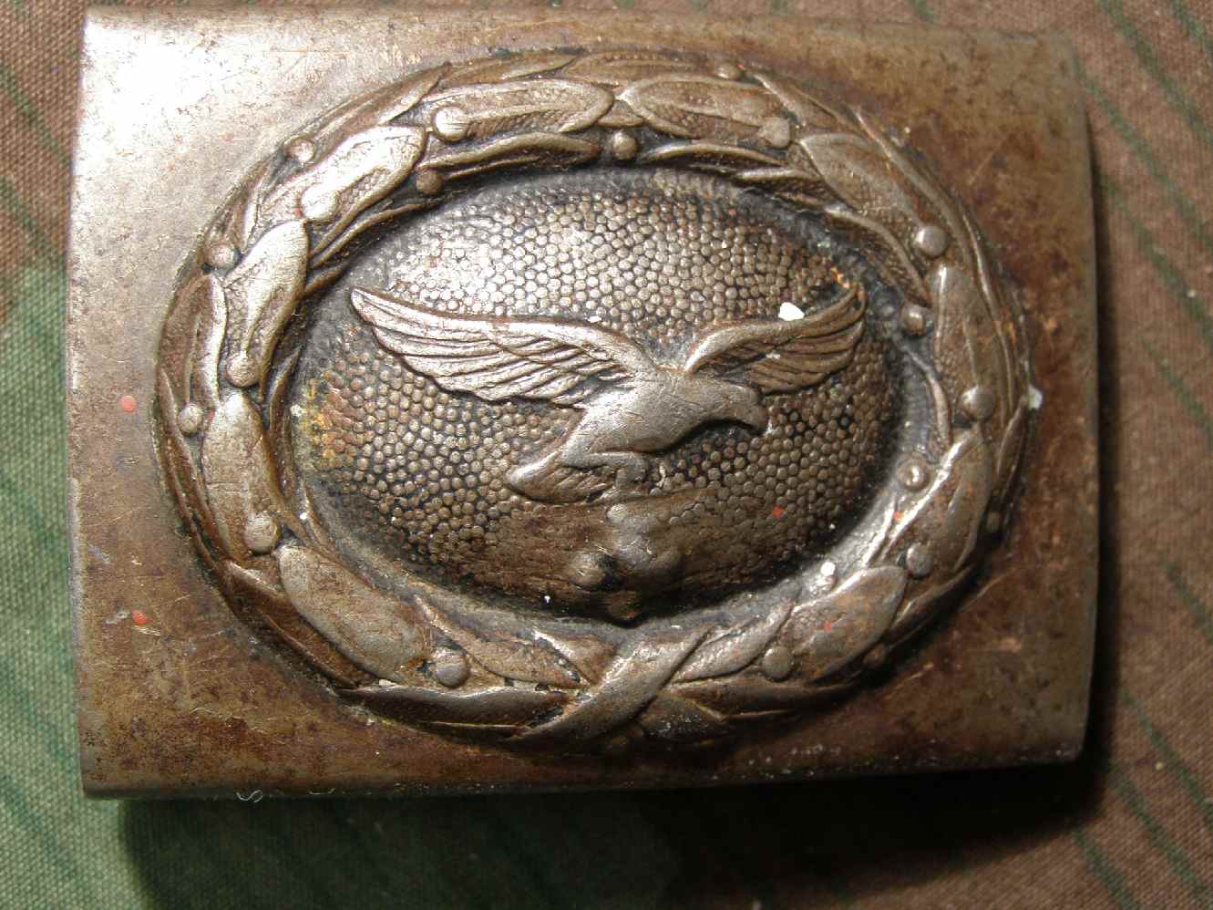 LUFTWAFFE KOPPELSCHLOSS EISEN, ENTNAZIFIZIERT