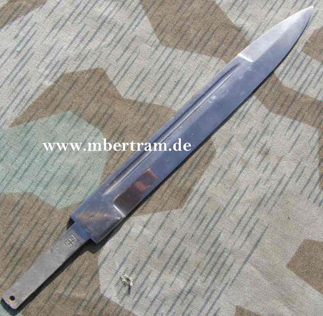 9034-1 Messer-Klinge für Ausgehbajonett Wehrmacht, unbenutzt