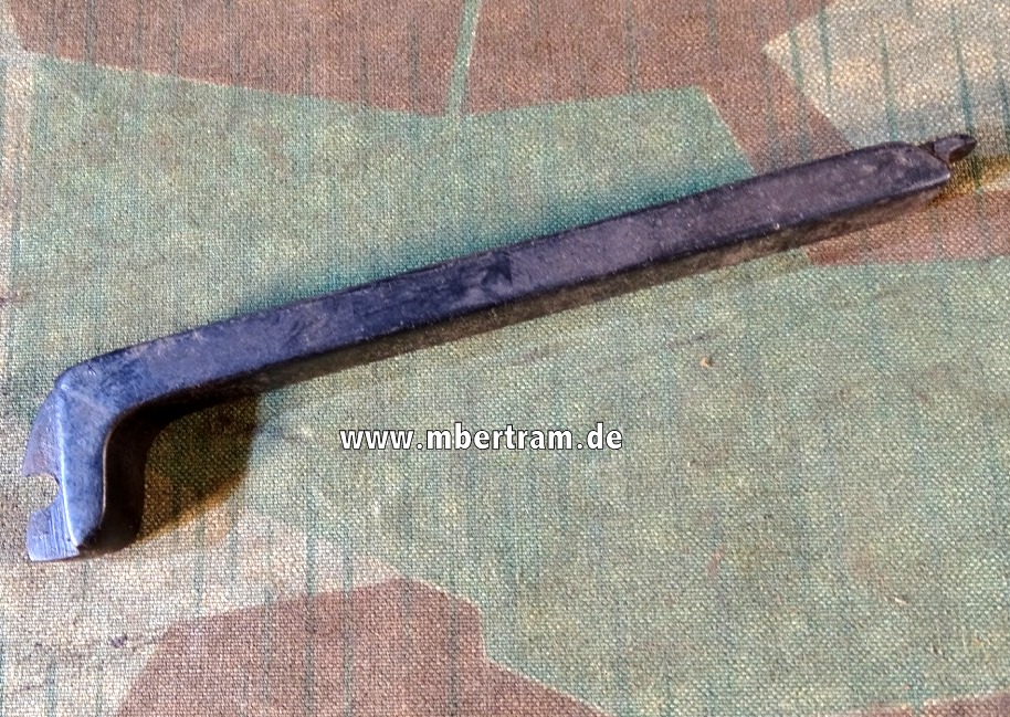 MP 38 / 40 Laufauflage Bakelit, beschädigt, nutzbar