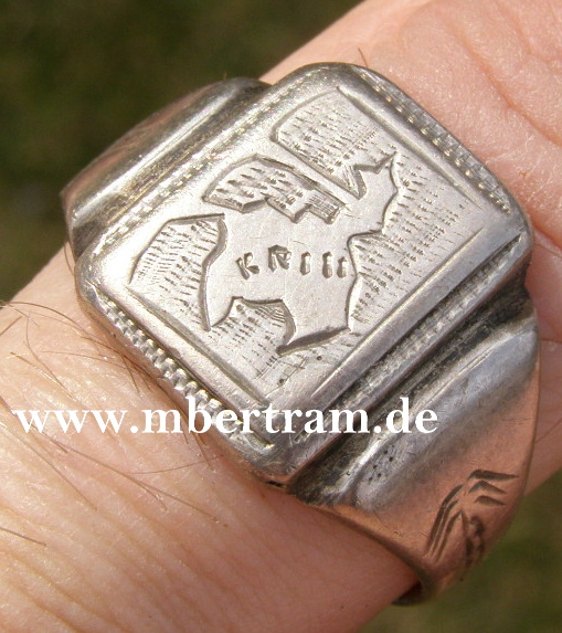 Fingerring für einen Wehrmachtssoldaten, Krim Kämpfer