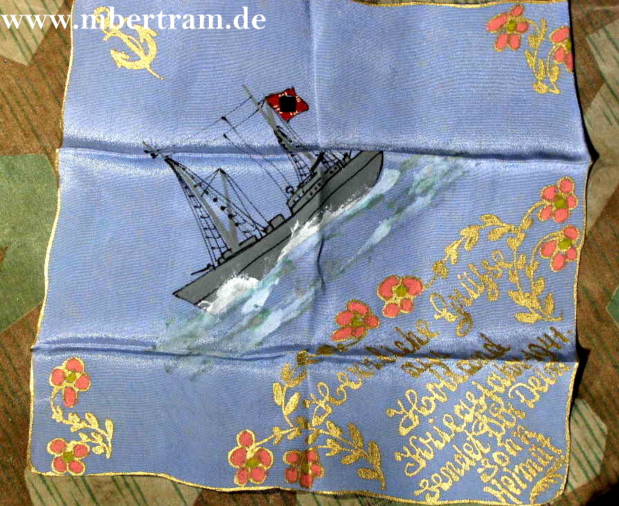 Tuch: Herrzliche Grüße aus Holland Kriegsjahr 1941