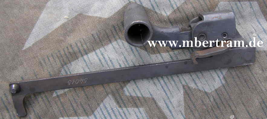 MG 42/53 Spannschieber . Baugleich mit MG 42 Wehrmacht.
