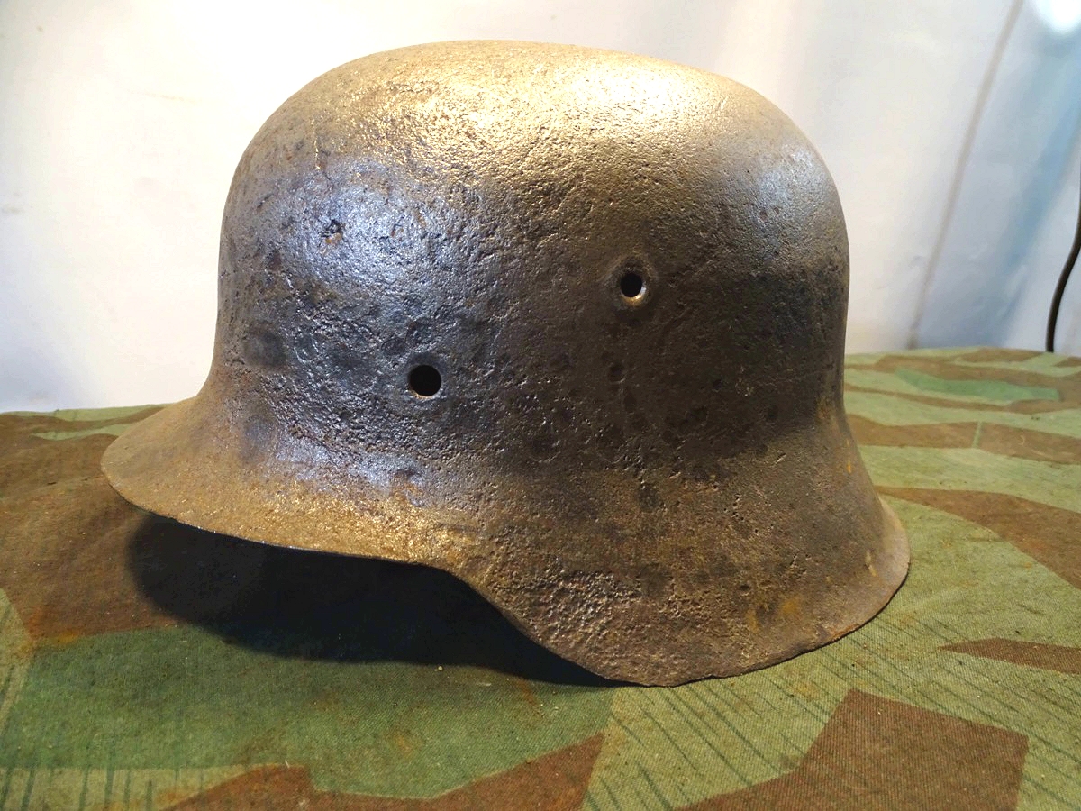 Stahlhelm Wehrmacht M 42 , gereinigt