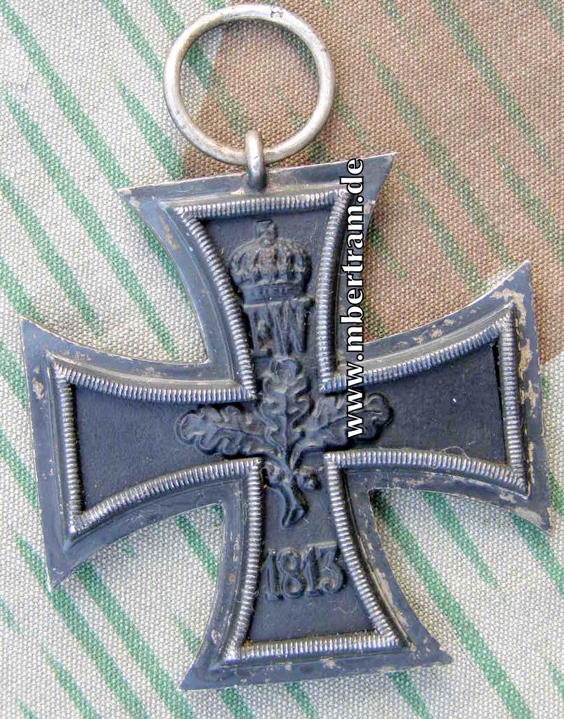 Eisernes Kreuz 2. Klasse 1914 mit Herstellermarke, o. Band