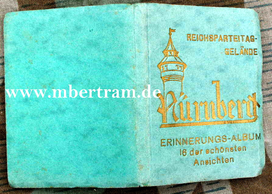 Erinnerungsalbum, Reichsparteitag Gelände Nürnberg 1936