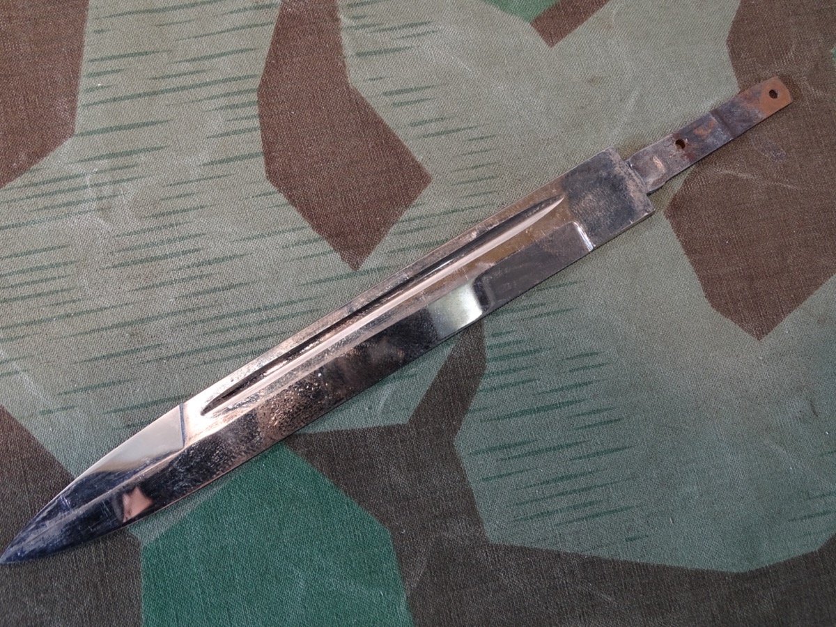 Bajonettklinge zum Ausgeh Seitengewehr KS 98 der Wehrmacht