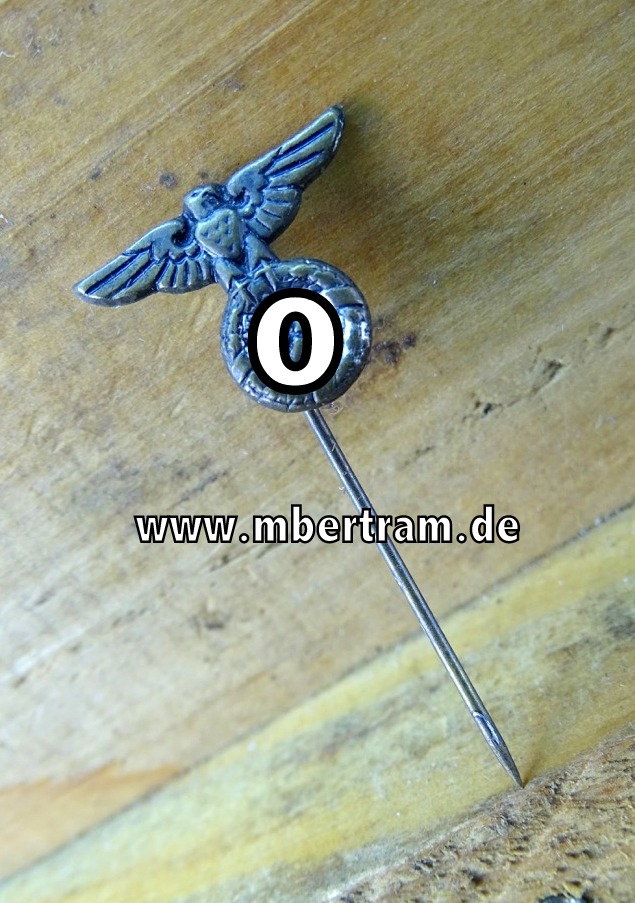 NSDAP Mitgliedsabzeichen Hoheitsadler, klein, ca.13mm