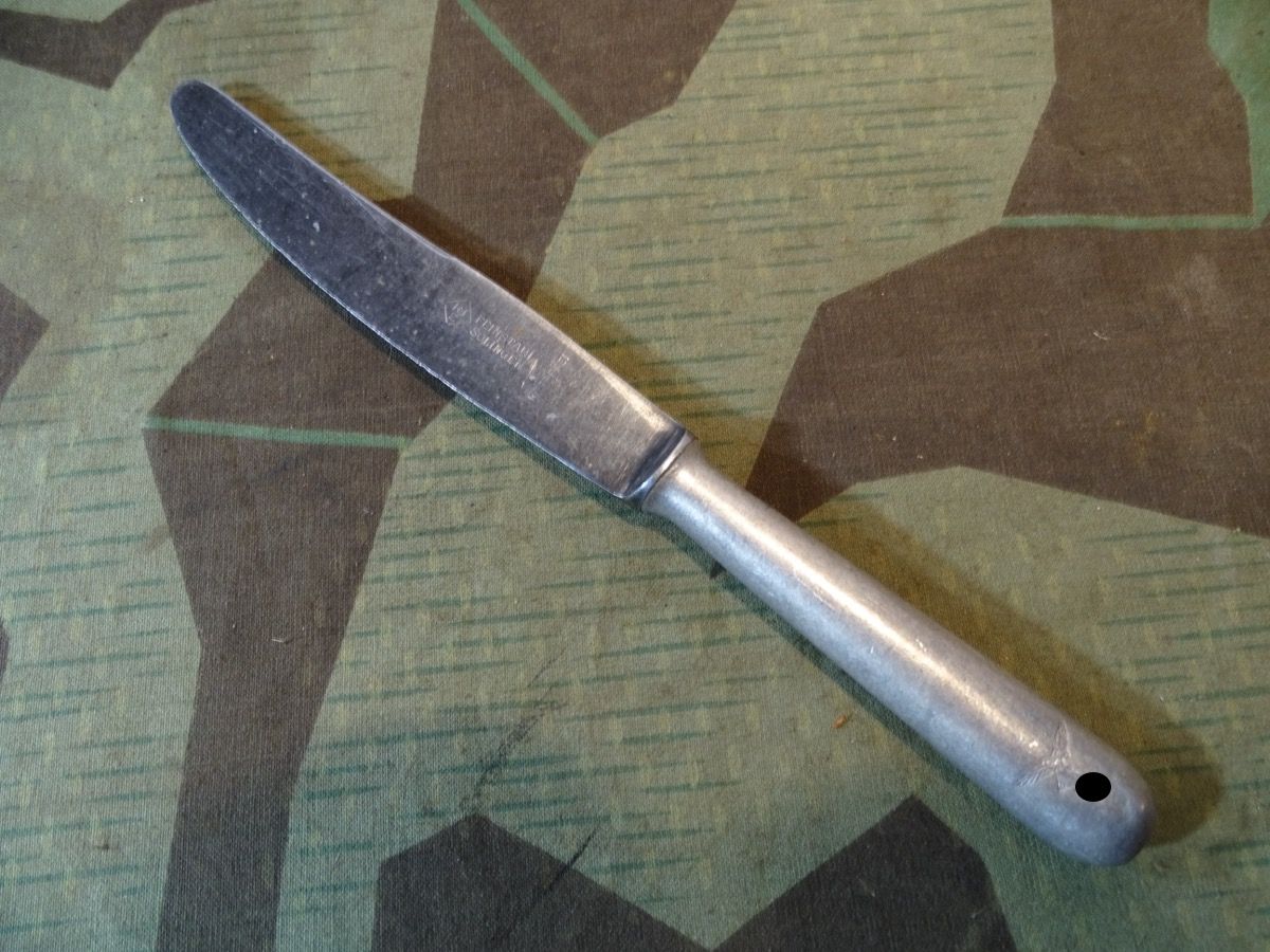 Luftwaffen Messer, Alu: " Luftwaffen Hoheitsadler, FL.U.V. 1938" HMZ Feinstahl Solingen 