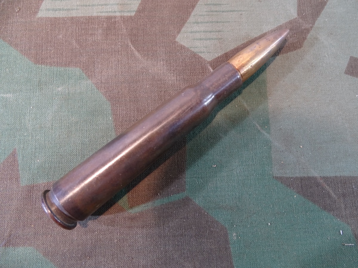 Alliierte Flugzeug Deko Bordwaffen Munition,  schweres 13,2mm MG,  S L 1942, St. Louis Ordnance Plant 