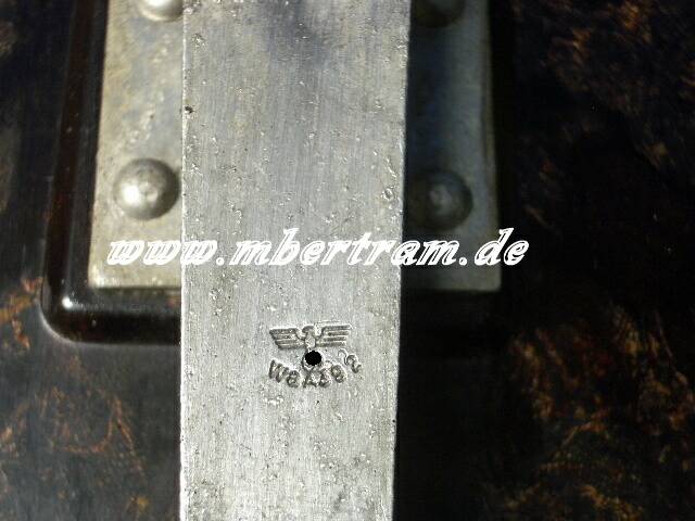 Wehrmachts Einheits Laterne/ Handlampe, Bakelit. Waa Adler