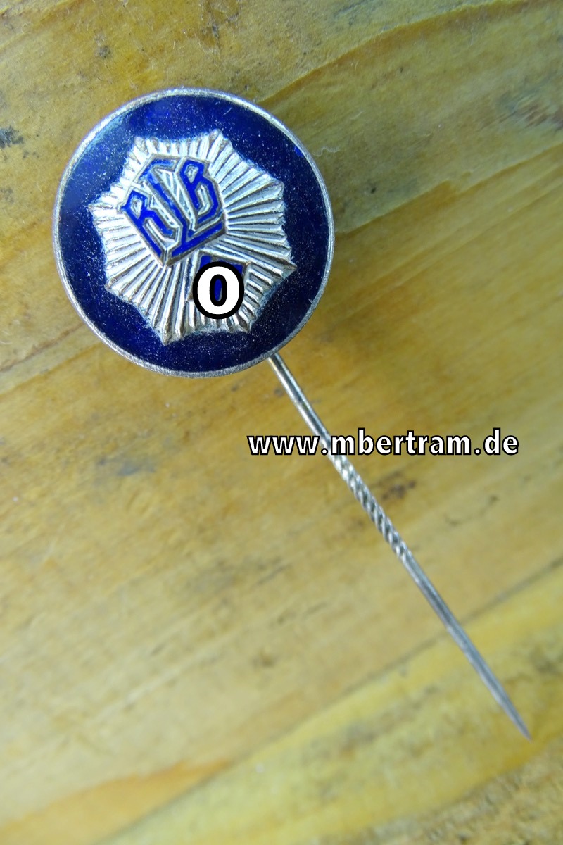 Reichsluftschutzbund ( RLB ),  Amtsträgerabzeichen 19 mm, an langer Nadel