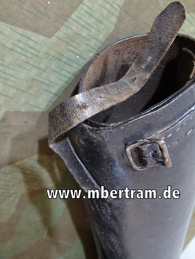 Ledergamaschen, so getragen von SA / NSKK, SS, - Polizei und Militär in 1. und 2. Weltkrieg.