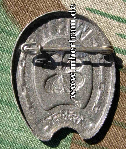 III. Reich WHW "GLücks Hufeisen 1936/37