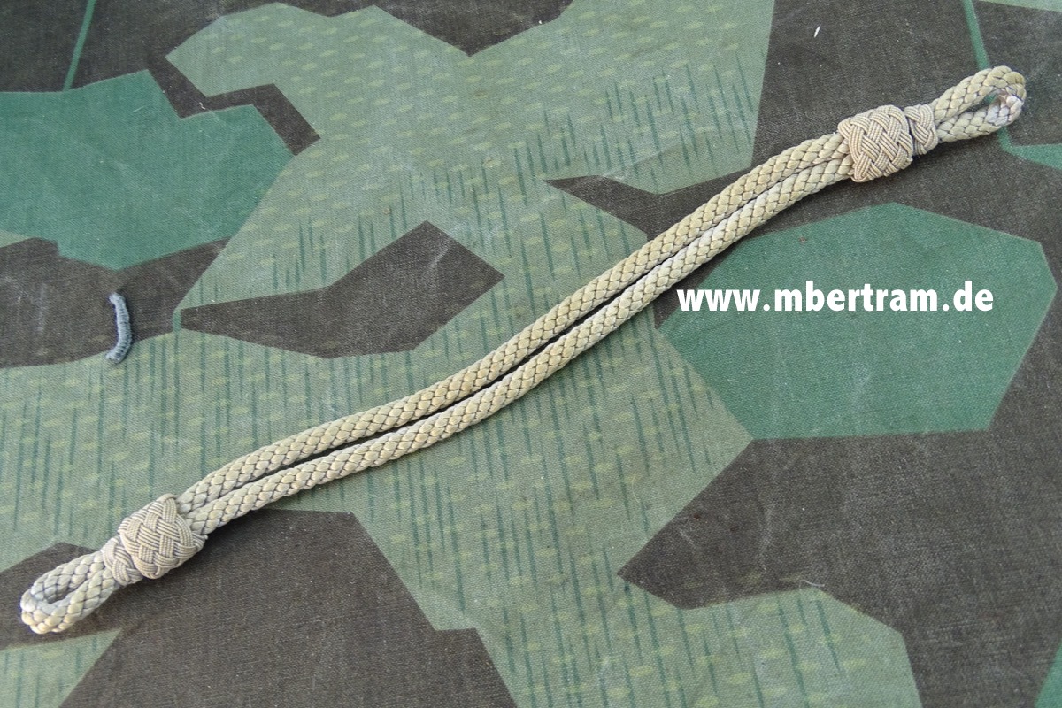 Kriegsmarine Cellon Mützenkordel Marine Artillerie und Marine Beamter. 32cm