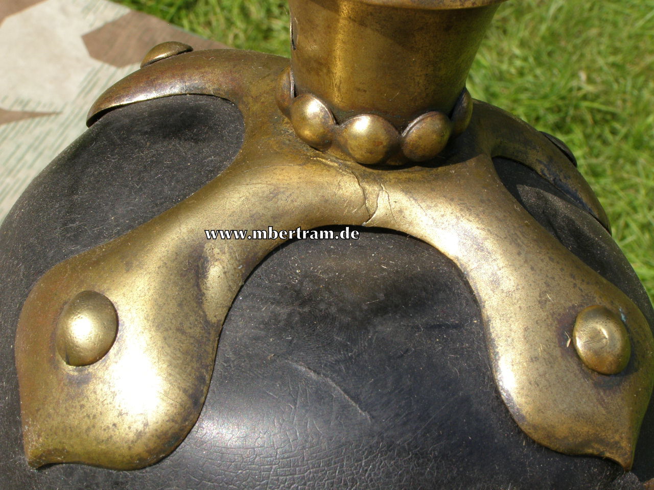 11381-5 Preußen Pickelhaube Modell 1843 Uffz. Artillerie. SELTEN