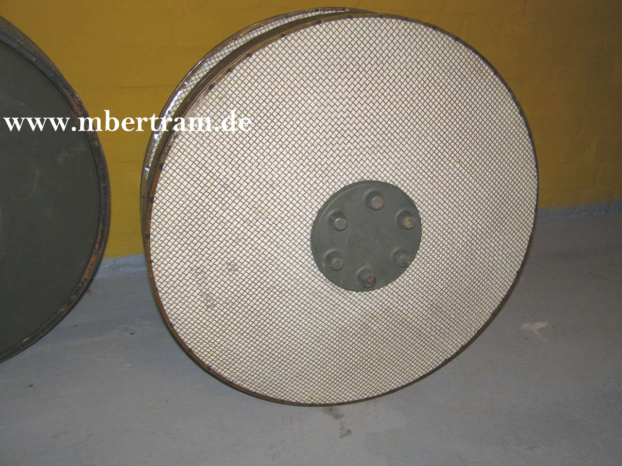 Filter für Bunker Lüftungsanlage, 1942, Anschlüsse