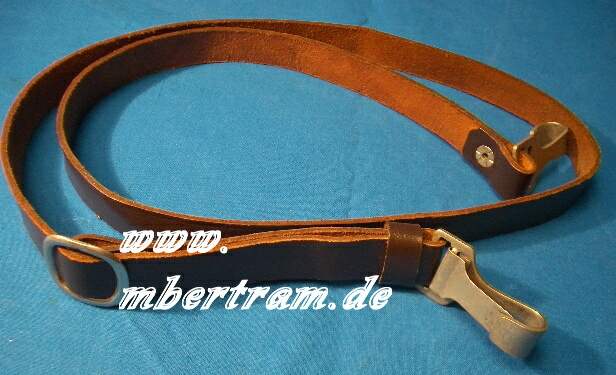 Schulterriemen HJ , SA, Polizei, LW, Partei, braunes Leder
