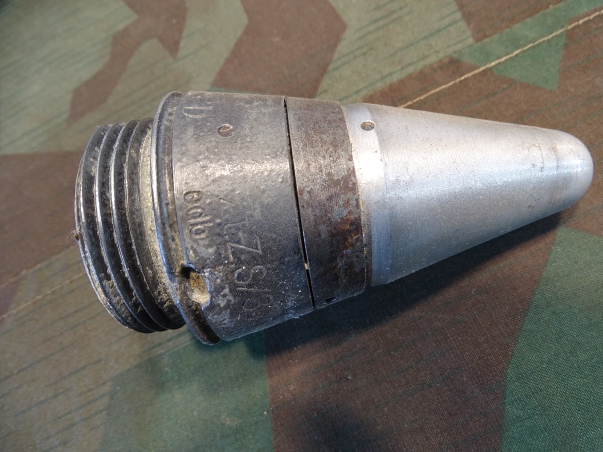 Wehrmacht Deko Zeitzünder S 30 , z.B. für 8,8 Flak Granaten. Codfe " odb 1943"
