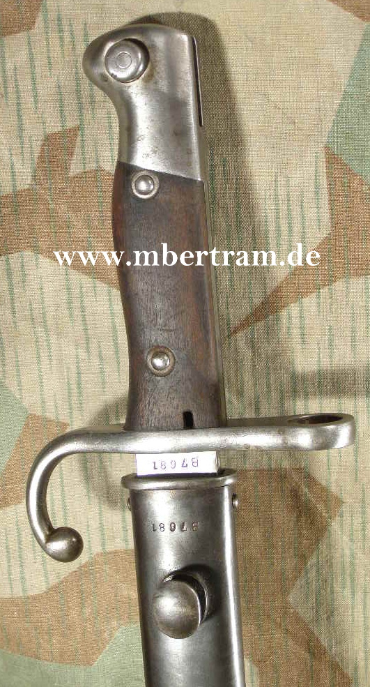 Bajonett M.1909 Z1-2 nrgl., Weyersberg-Kirschbaum &amp; Co