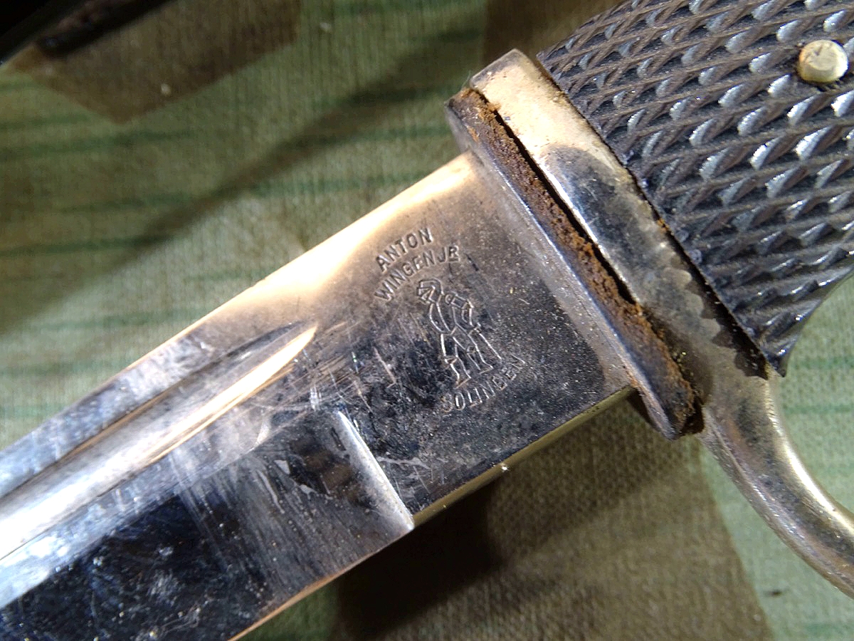 Luftwaffe oder Kavallerie Extra Seitengewehr KS 98 mit kurzer Messerklinge, A Wingen SG Luftwaffe oder Kavallerie Extra Seitengewehr KS 98 mit kurzer Messerklinge, A Wingen SG