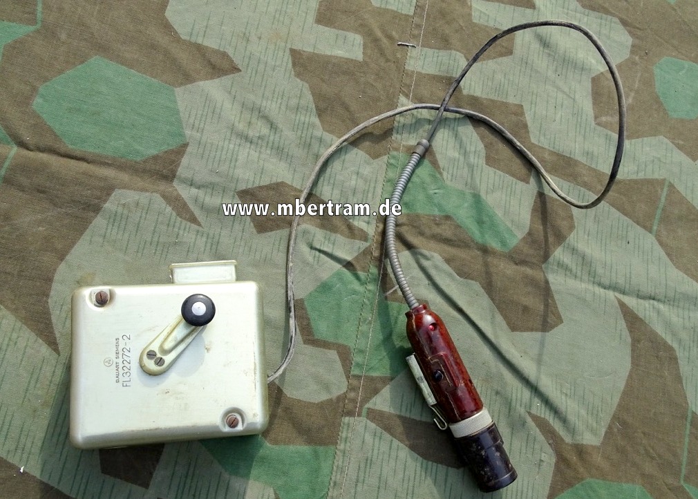 Luftwaffe Lampe Innenraumbeleuchtung FL Nr.,  Aufrollmechanismus funktioniert