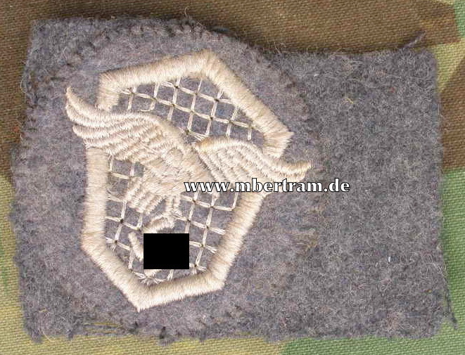 Luftwaffe : Ärmelabzeichen Kraftfahrer, maschinengestickt