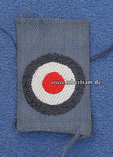 Ein Stück Schiffchenkokarde Wehrmacht Heer für Mannschaften