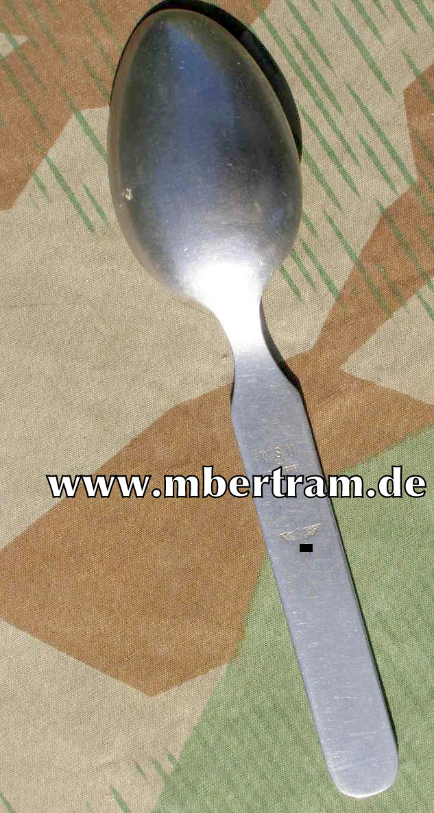 Löffel f.4 teiliges Wehrmachts Feld Essbesteck. "W.S.M.41"