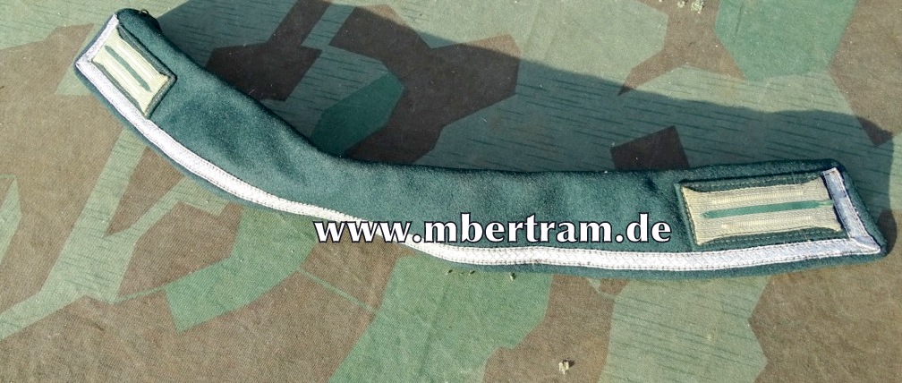 Jackenkragen einer M 36 Feldbluse Unteroffizier Infanterie