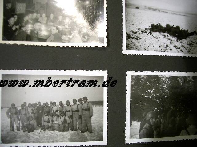 Dienstzeitalbum Luftwaffe, 109 Fotos, z.B.: Ju 52, Bord-MG 15