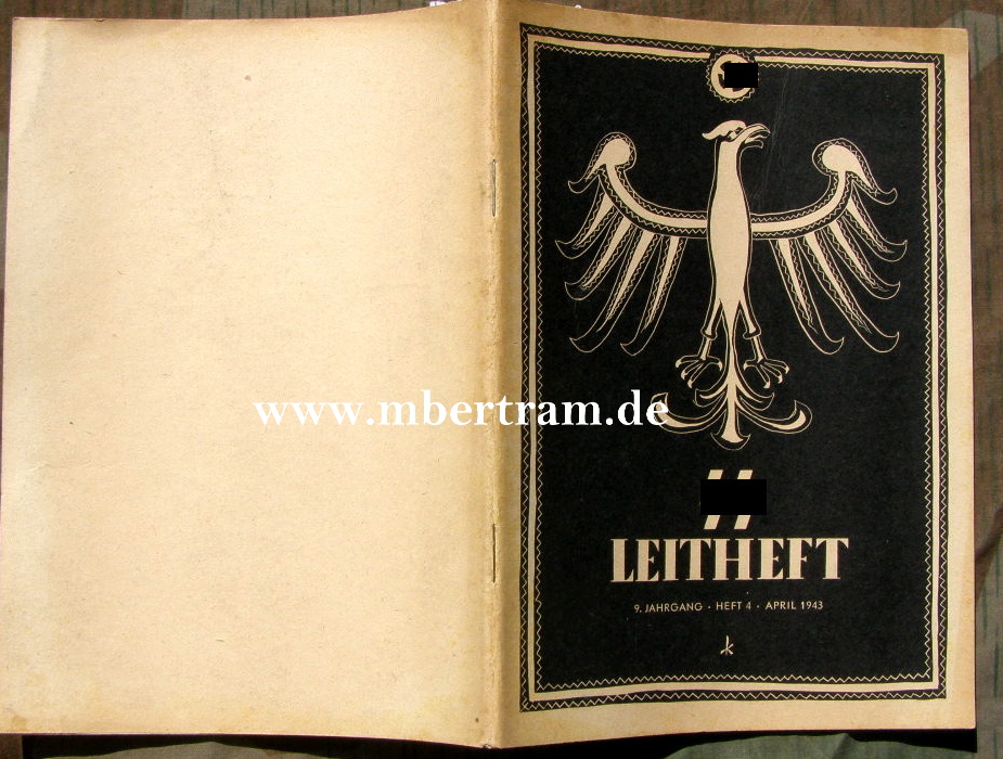 Reichsführer SS: SS Leitheft, 9 Jhg.1943, Heft 4