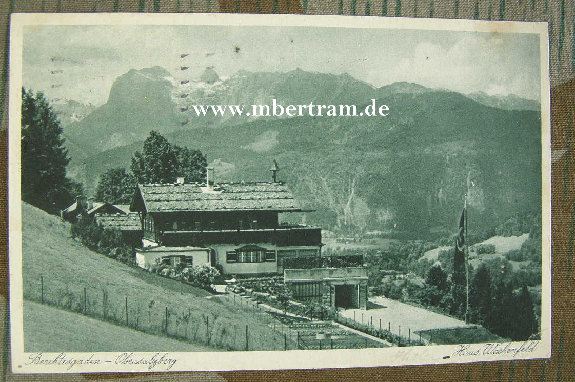 " Obersalzberg, Haus Wachenfeld, Berchdesgaden" 1935