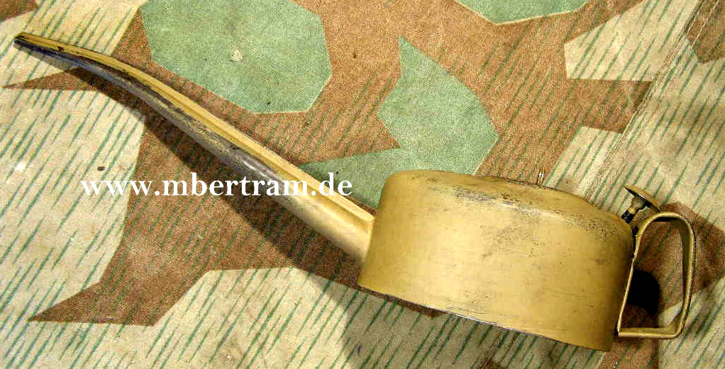 Wehrmacht, Lehmgelbe Ölkanne Instandsetzugs Abteilung