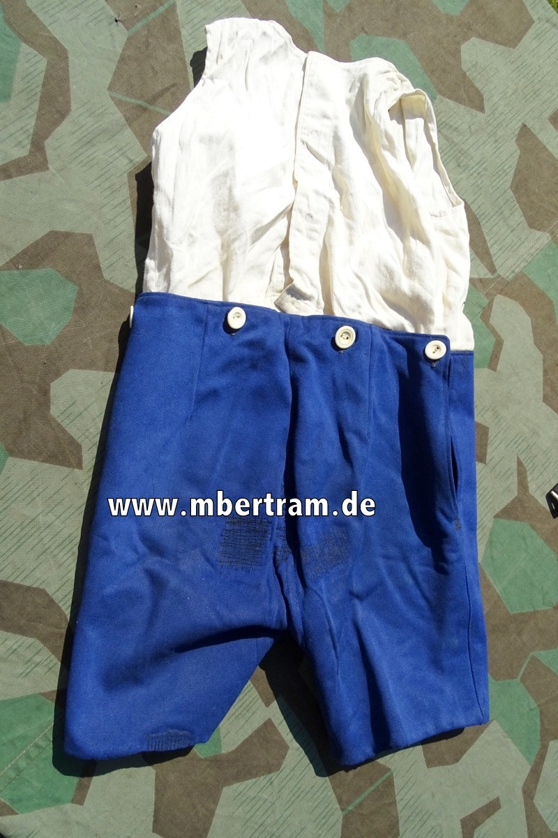 16422-9 Kinder Uniform, preussisches, blaues Uniformtuch, Preussische Uniformknöpfe.